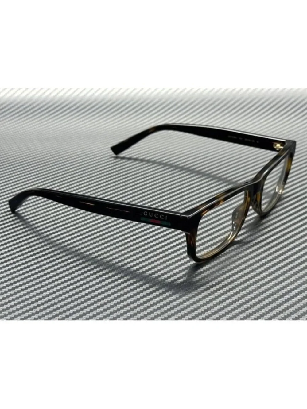 New Gucci Men Black Eyeglasses 56-18-145